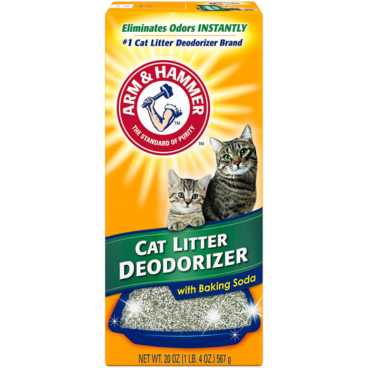 Arm & Hammer Cat Litter Deodorizer, 20 Oz. Animals & Pet Supplies > Pet Supplies > Cat Supplies > Cat Litter Arm & Hammer   