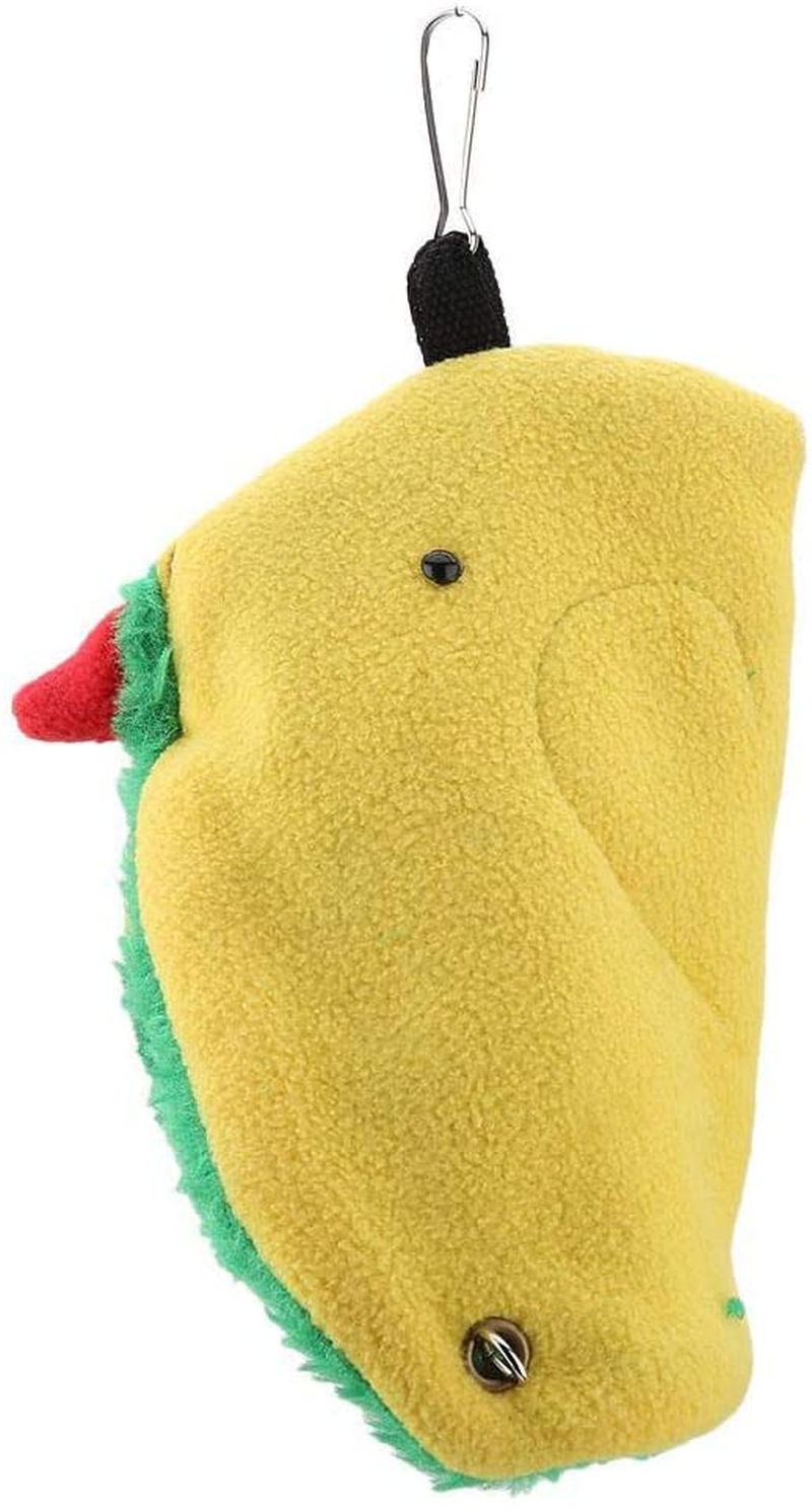 Plush Snuggle Bird Hammock,Youthink Bird Perches Stand Hammock Bird Bed Soft Plush Bird Cage Hanging Tent for Parakeet Cockatiel Hamster Gerbil Rat Animals & Pet Supplies > Pet Supplies > Bird Supplies > Bird Cages & Stands YOUTHINK   