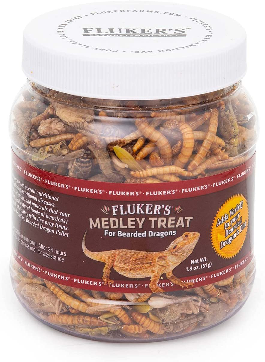 Fluker'S Bearded Dragon Medley Treat Food Animals & Pet Supplies > Pet Supplies > Reptile & Amphibian Supplies > Reptile & Amphibian Food Fluker's   