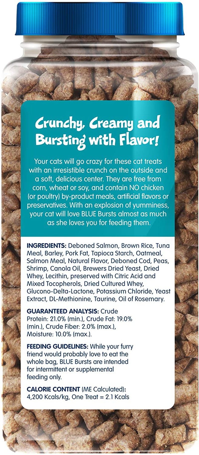 Blue Buffalo Bursts Crunchy Cat Treats Animals & Pet Supplies > Pet Supplies > Cat Supplies > Cat Treats Blue Buffalo   