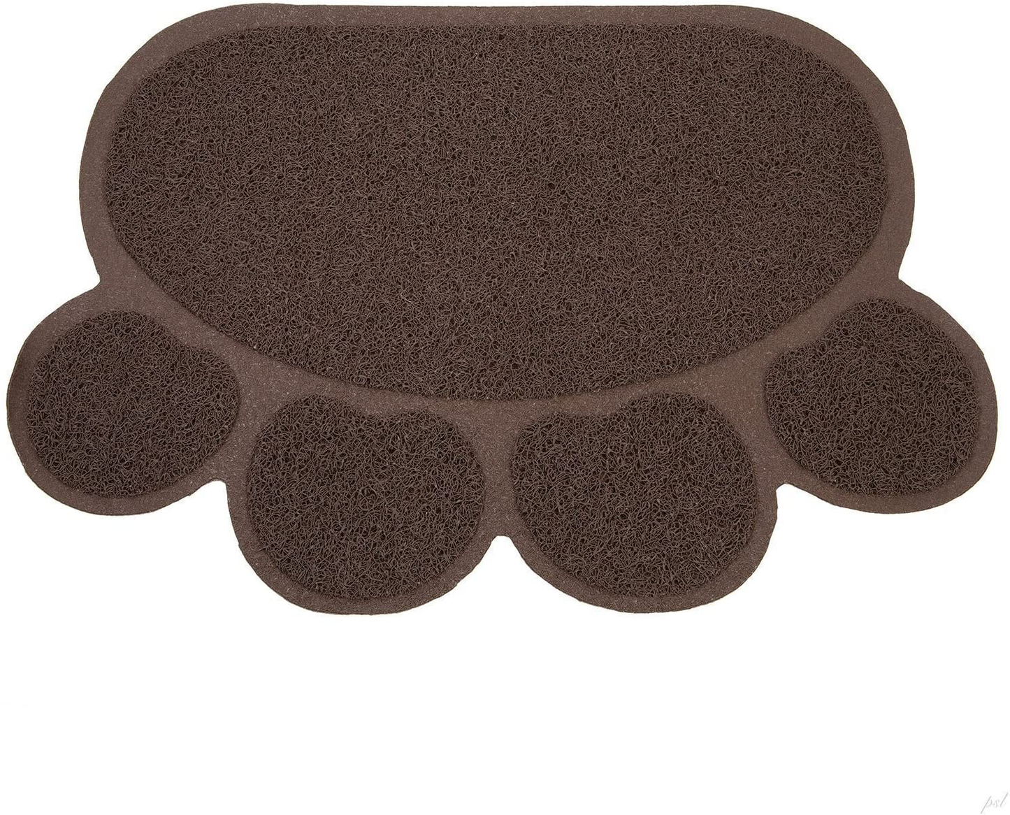 Pet Cat Litter Mat,Wonfast Waterproof PVC Paw Shaped Cat Litter Trapper Mat,45 X 60CM (Coffee) Animals & Pet Supplies > Pet Supplies > Cat Supplies > Cat Litter Box Mats WONFAST Coffee  