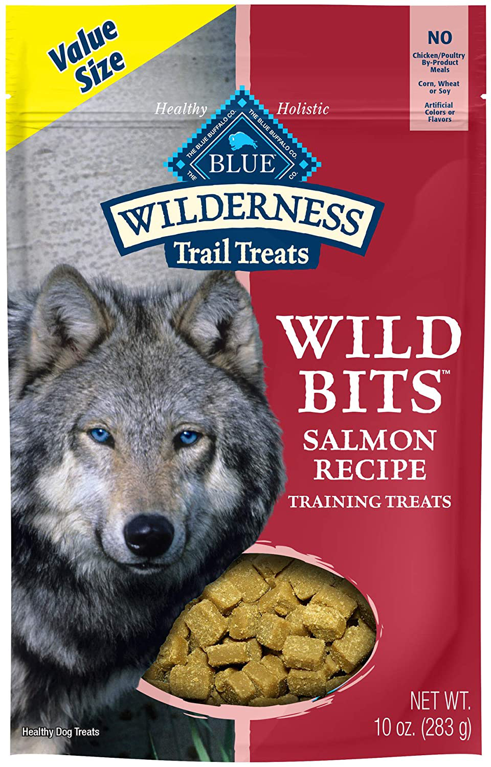 Blue Buffalo Wilderness Trail Treats Wild Bits Grain Free Soft-Moist Training Dog Treats Animals & Pet Supplies > Pet Supplies > Dog Supplies > Dog Treats Blue Buffalo Salmon 10 Ounce (Pack of 1) 