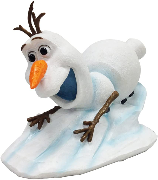 Penn-Plax Officially Licensed Disney'S Frozen Sliding Olaf Mini Ornament: Perfect for Fish Tanks and Small Aquariums! (2.25” Long, 1.25” Deep, and 1.75” Tall) (FZR31) Animals & Pet Supplies > Pet Supplies > Fish Supplies > Aquarium Decor Penn-Plax   