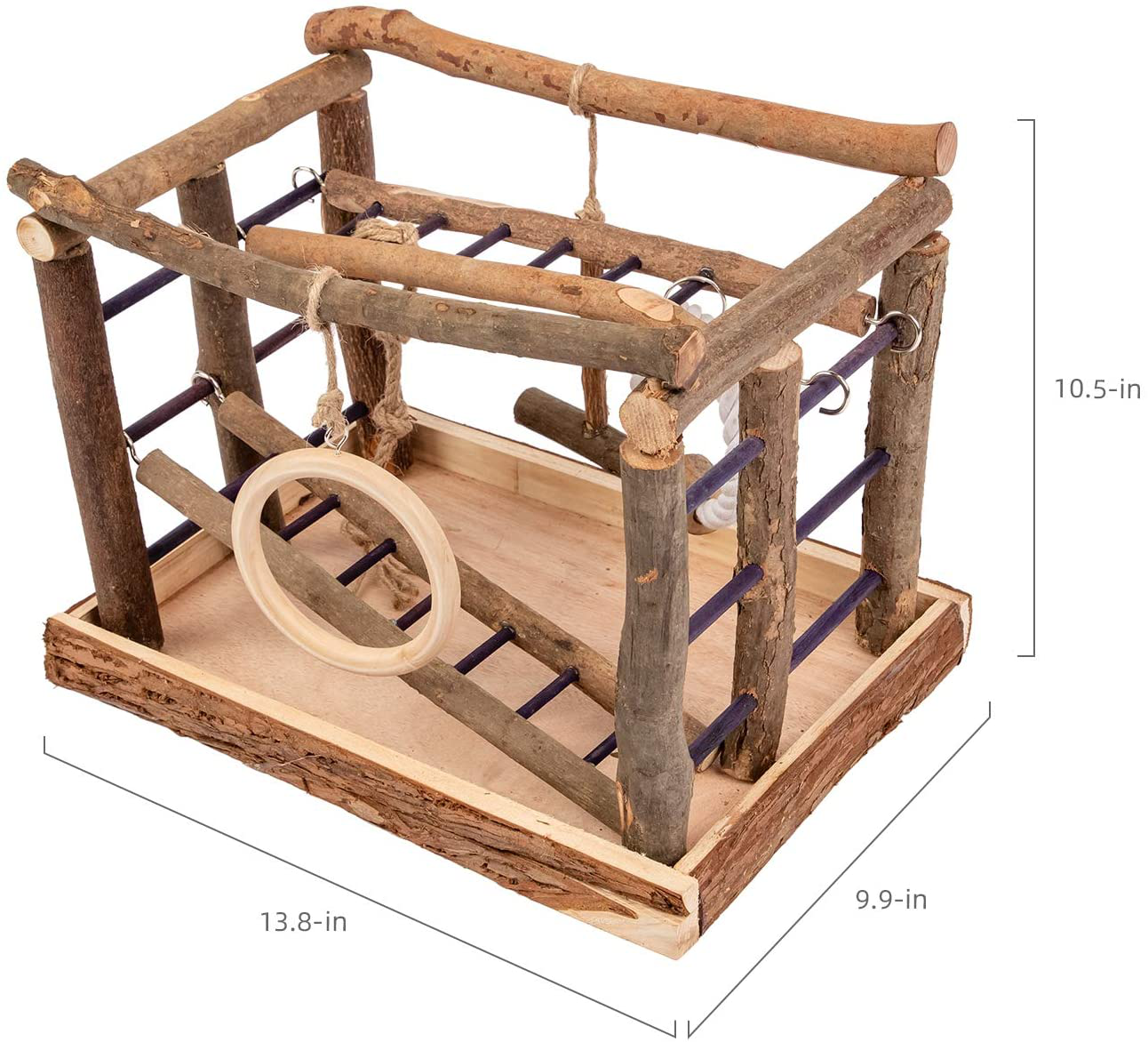 Niteangel Natural Living Playground for Birds, Bird Activity Center Animals & Pet Supplies > Pet Supplies > Bird Supplies > Bird Cages & Stands Niteangel   