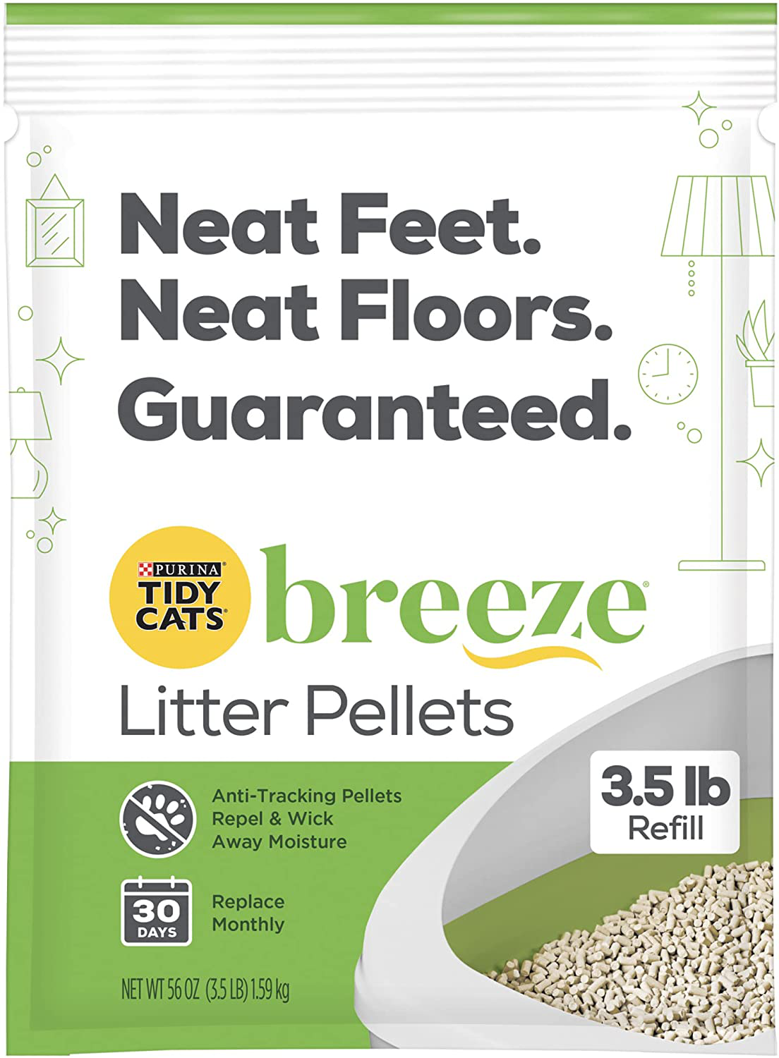 Purina Tidy Cats BREEZE Litter System Pellet Refills Animals & Pet Supplies > Pet Supplies > Cat Supplies > Cat Litter Purina Tidy Cats   