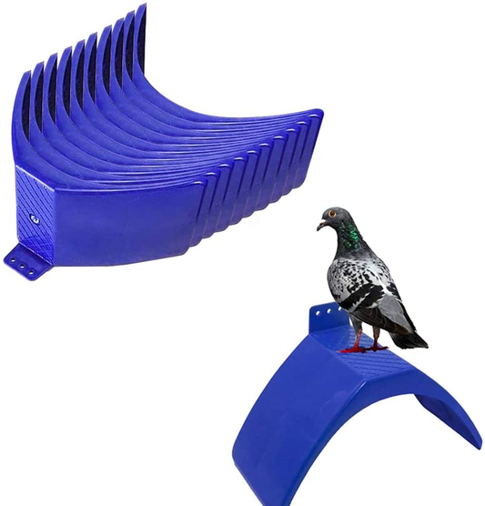 Pesandy Dove Rest Stand, 10 PCS Lightweight Pigeons Rest Stand Bird Perches for Dove Pigeon and Other Birds, Durable Plastic Pigeon Perches Roost Bird Dwelling Stand Support Cage Accessories Animals & Pet Supplies > Pet Supplies > Bird Supplies > Bird Cages & Stands PeSandy   