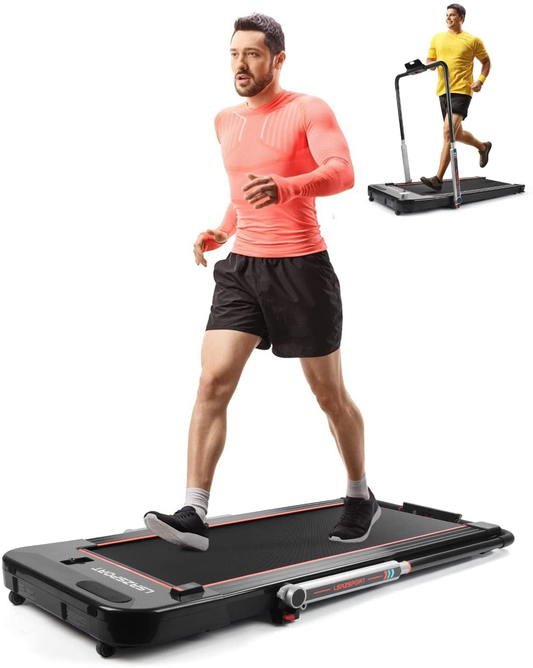 LSRZSPORT 2 in 1 Folding Treadmill 2.5HP under Desk Electric Treadmill with Speaker, Remote Control and LED Display Walking Jogging Running Machine for Home Office, Installation-Free, Upgraded Version Animals & Pet Supplies > Pet Supplies > Dog Supplies > Dog Treadmills LSRZSPORT   