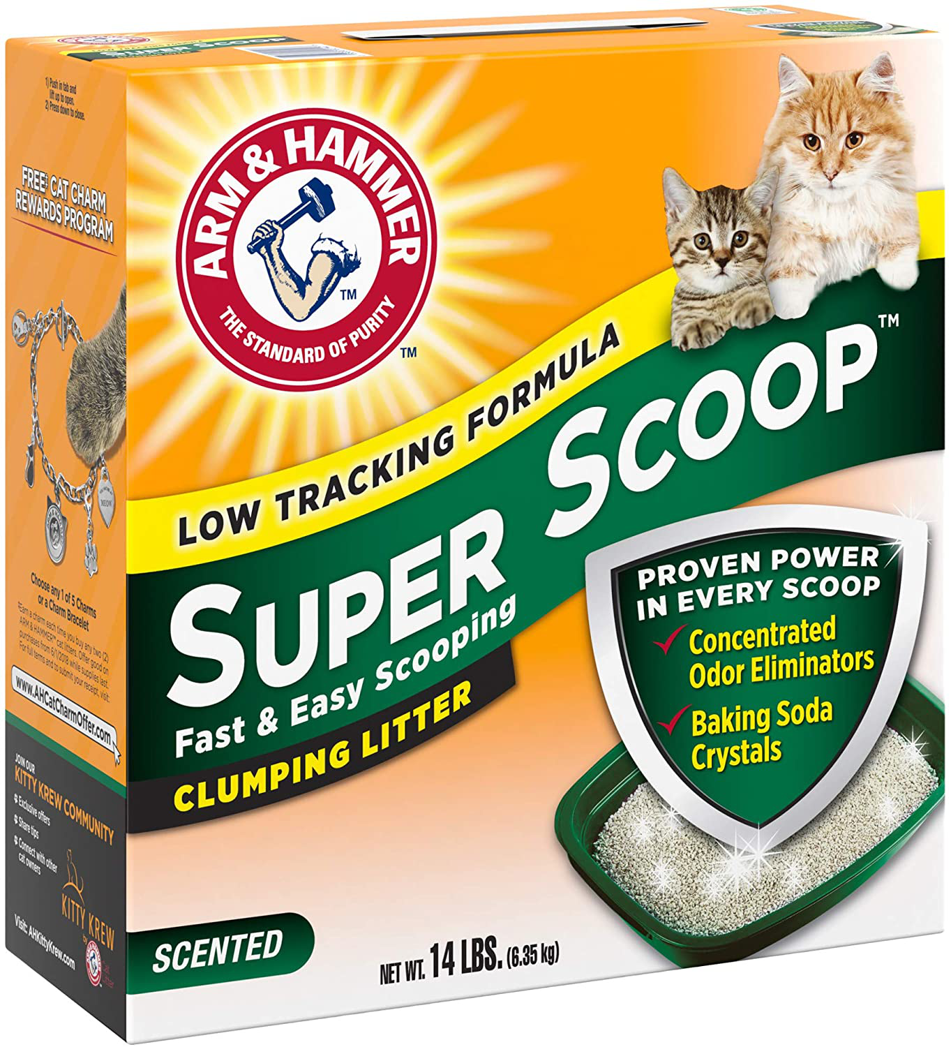 Arm & Hammer Super Scoop Litter, Fresh Scent Animals & Pet Supplies > Pet Supplies > Cat Supplies > Cat Litter Arm & Hammer   