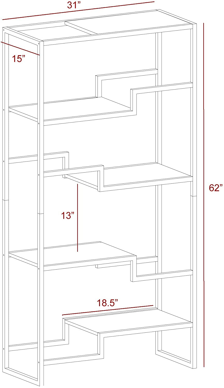 THE REFINED FELINE Metropolitan Cat Condo, Modern Furniture for Multiple Cats, Stepped Platforms for Cats and Kittens Animals & Pet Supplies > Pet Supplies > Cat Supplies > Cat Furniture THE REFINED FELINE   