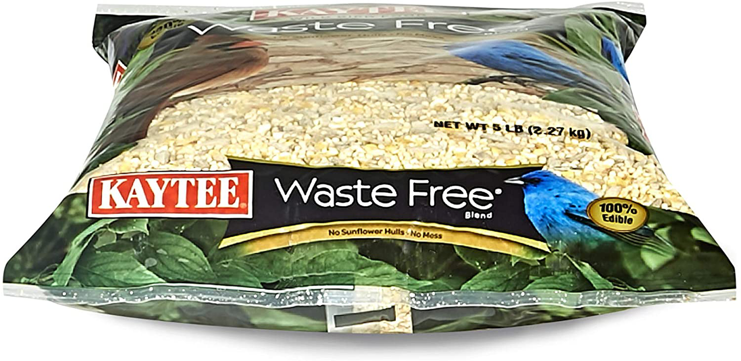 Kaytee Waste Free Bird Seed Blend, 5-Pound Animals & Pet Supplies > Pet Supplies > Bird Supplies > Bird Food Kaytee   