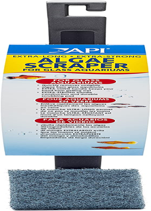 API ALGAE SCRAPER for Glass Aquariums 1-Count Container Animals & Pet Supplies > Pet Supplies > Fish Supplies > Aquarium Cleaning Supplies API   