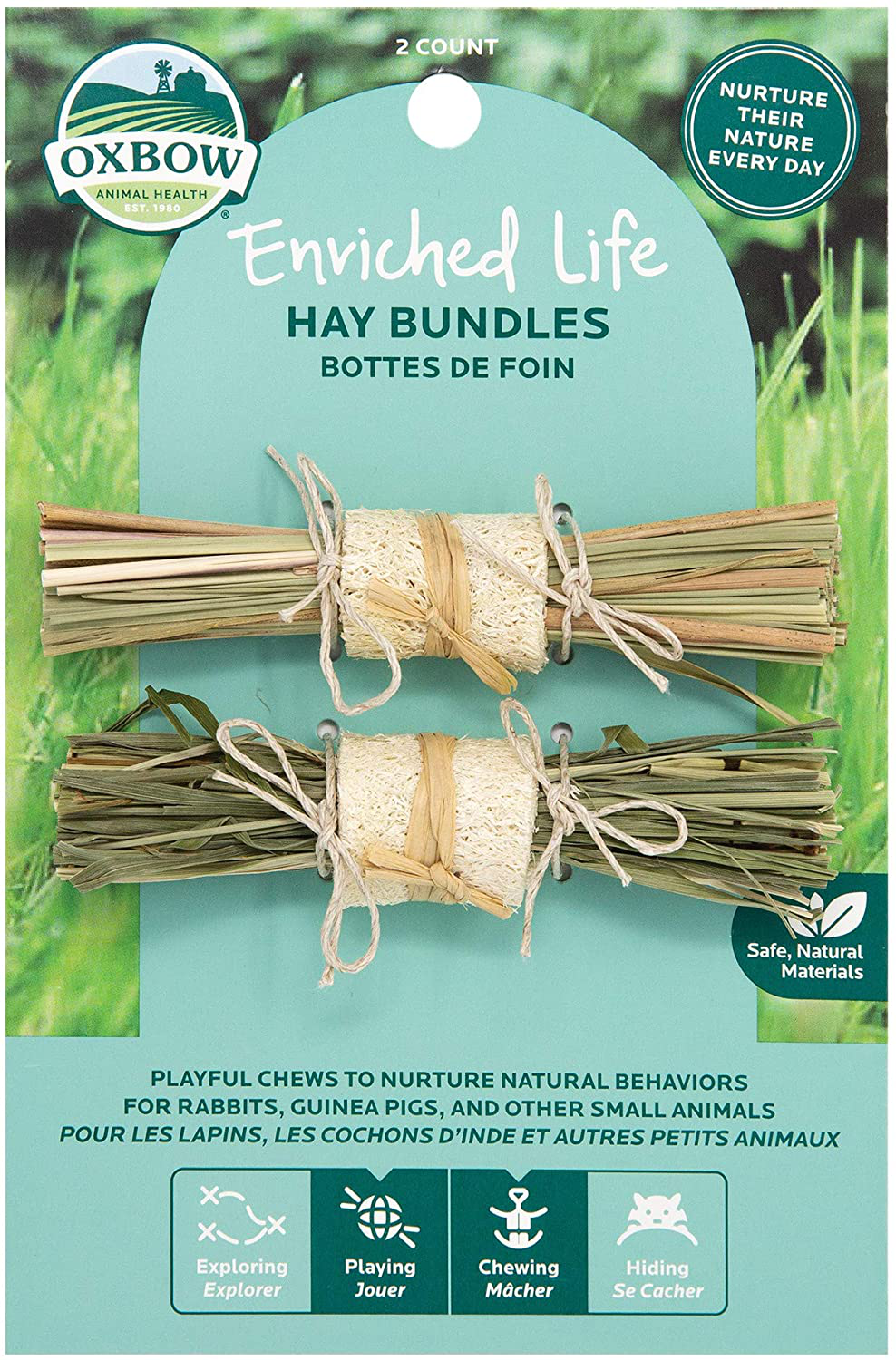 Oxbow Enriched Life Hay Bundles Animals & Pet Supplies > Pet Supplies > Small Animal Supplies > Small Animal Food Oxbow   
