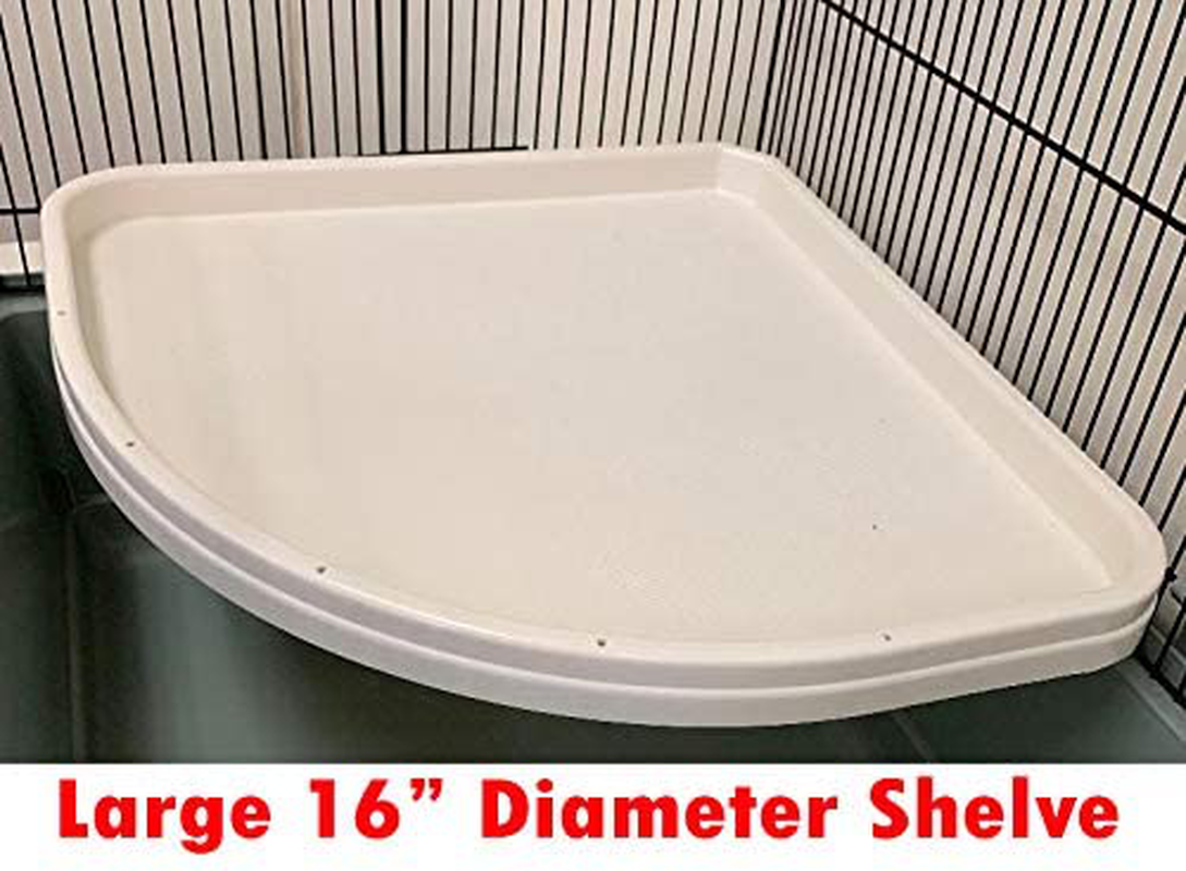 Large 2-Level Universal Small Animal Home Critter Habitat Cage for Wide Variety Exotics Animal Ferret Hamster Rat Mice Mouse Gerbil Guinea Pig Hedgehog Chinchillas Animals & Pet Supplies > Pet Supplies > Small Animal Supplies > Small Animal Habitats & Cages Mcage   