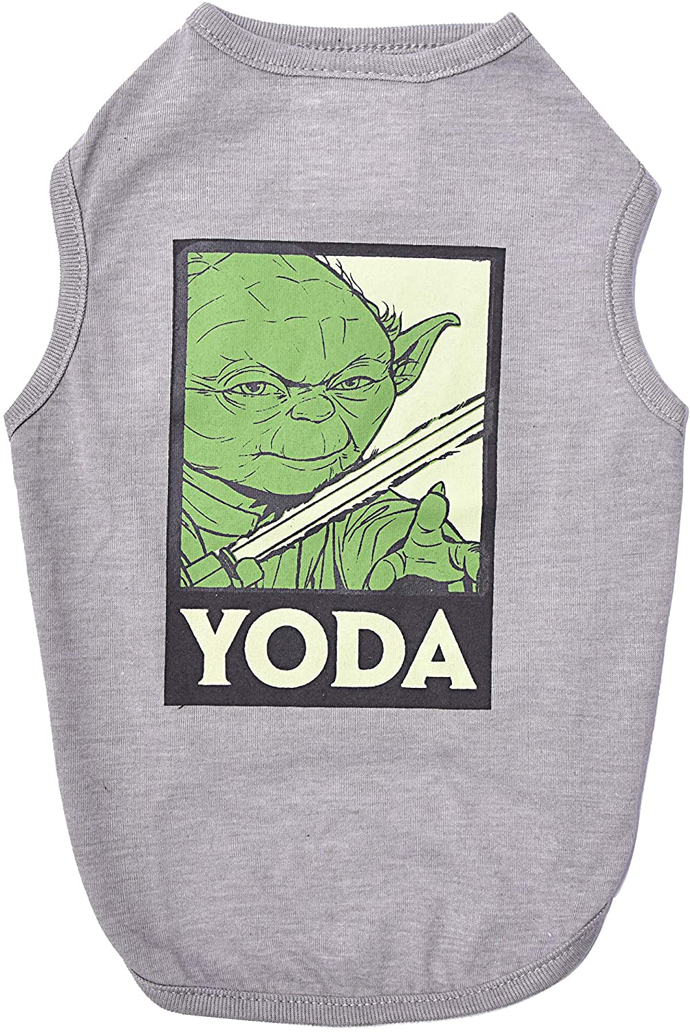 Star Wars for Pets Yoda Dog Tank | Star Wars Dog Shirt for Small Dogs | Size X-Small | Soft, Cute, and Comfortable Dog Clothing and Apparel, Available in Multiple Sizes Animals & Pet Supplies > Pet Supplies > Cat Supplies > Cat Apparel STAR WARS Small  