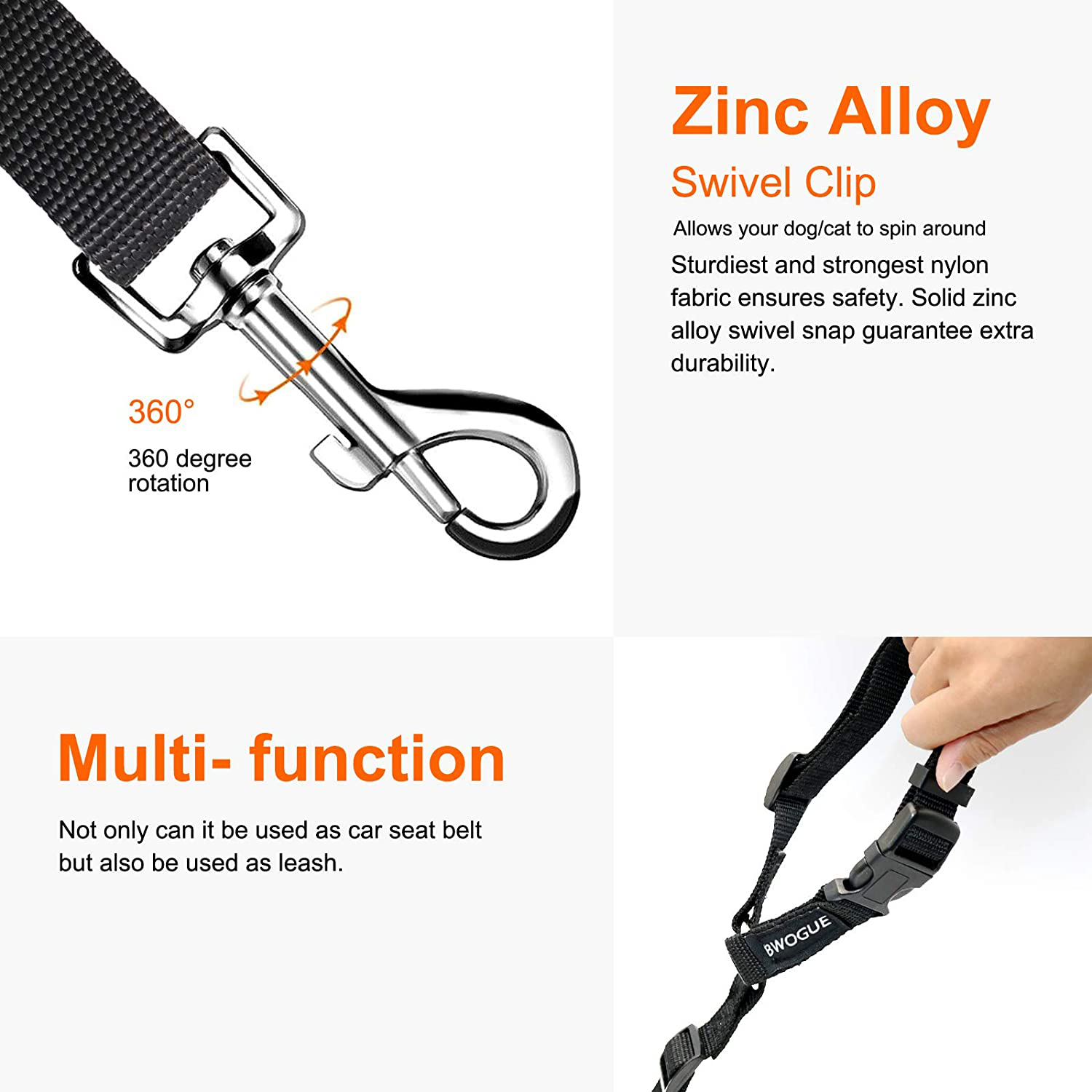 Bwogue dog deals safety vest harness