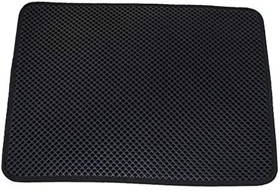 Mjstar Cat Litter Mat, Double Layer Litter Box, Durble EVA Trapping Pad, No Nslip Waterproof Base Layer Honeycomb Animals & Pet Supplies > Pet Supplies > Cat Supplies > Cat Litter Box Mats MJSTAR   