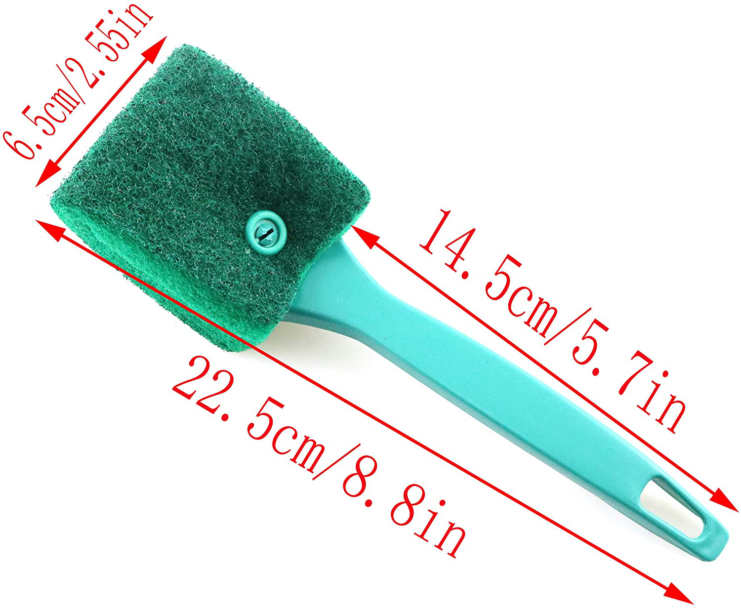LQ Industrial 2PCS Fish Tank Cleaning Brush 2 Colors Aquarium Fish Tank Double Sided Cleaning Sponge Brush Animals & Pet Supplies > Pet Supplies > Fish Supplies > Aquarium Cleaning Supplies LQ Industrial   