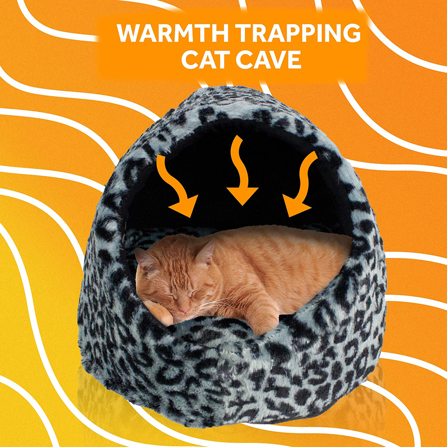 Downtown Pet Supply Cat Cave House and Kitty Bed, Extremely Cozy and Warm Mat (Grey) Animals & Pet Supplies > Pet Supplies > Cat Supplies > Cat Beds Downtown Pet Supply   