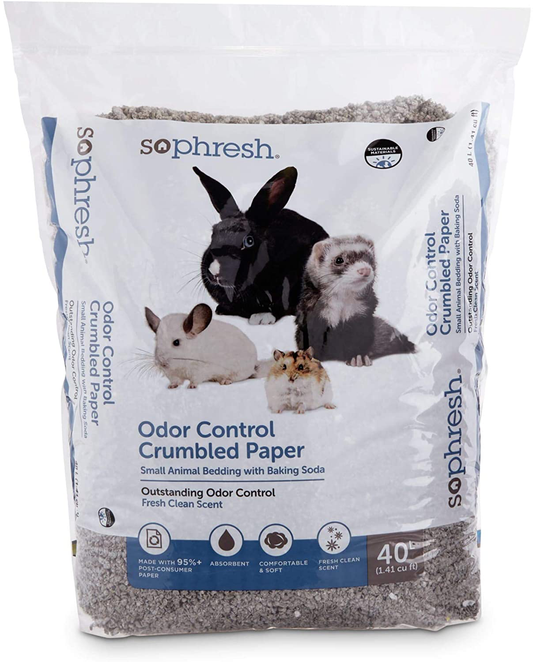 Petco Brand - so Phresh Odor-Control Crumbled Paper Small Animal Bedding, 40 Liters Animals & Pet Supplies > Pet Supplies > Small Animal Supplies > Small Animal Bedding So Phresh   