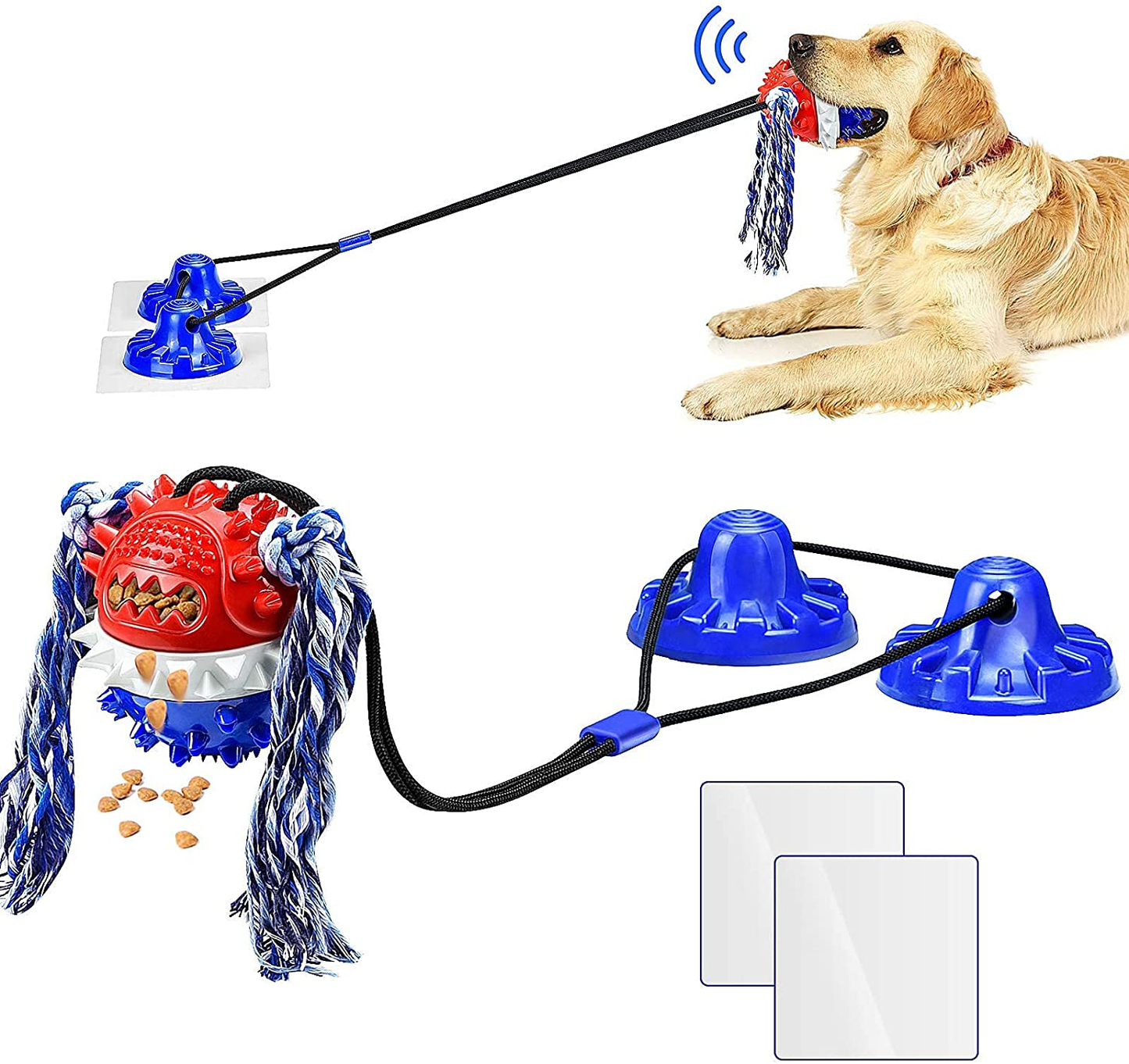 Dog Toys for Aggressive Chewers Large Breed Interactive Dog Toys