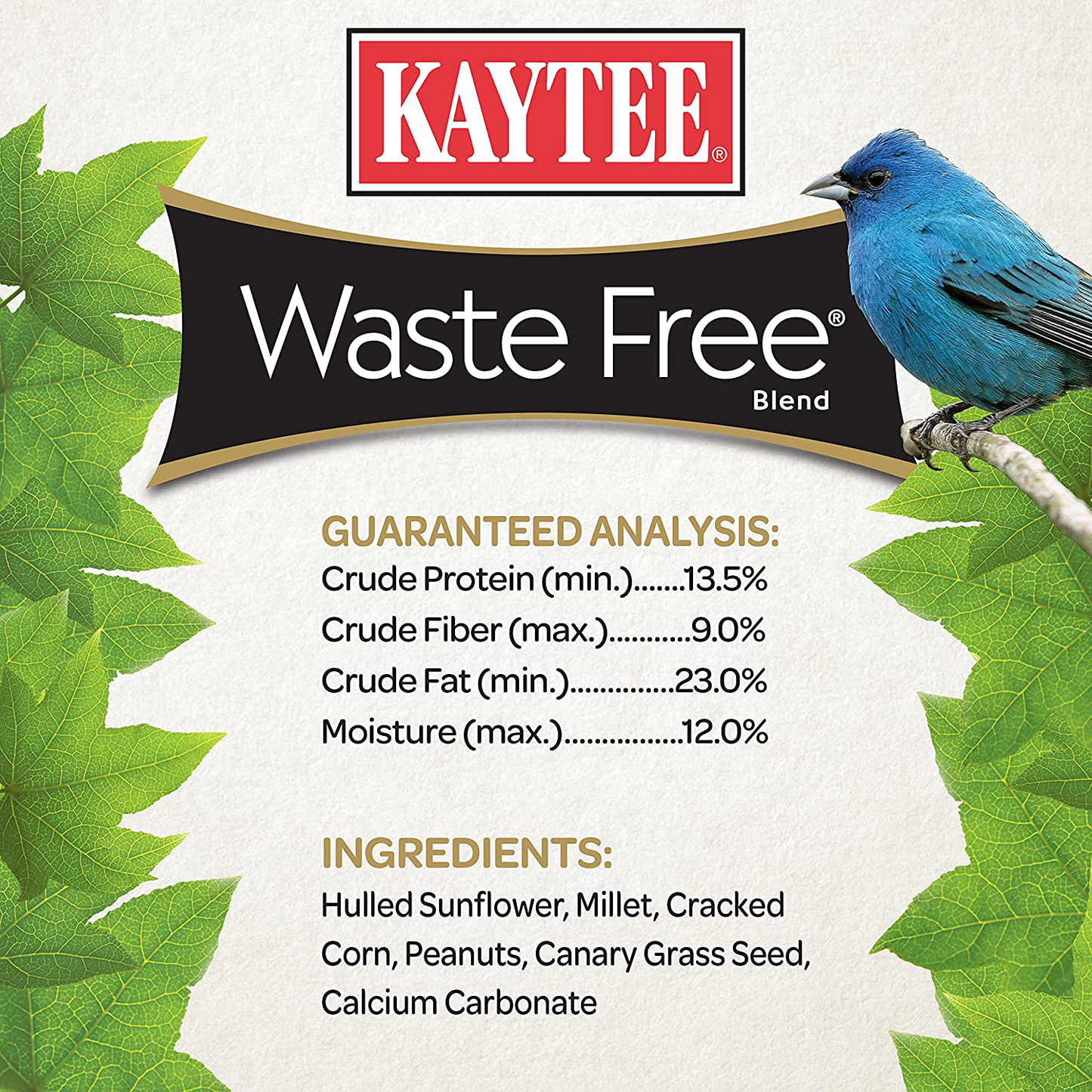 Kaytee Waste Free Bird Seed Blend, 5-Pound Animals & Pet Supplies > Pet Supplies > Bird Supplies > Bird Food Kaytee   