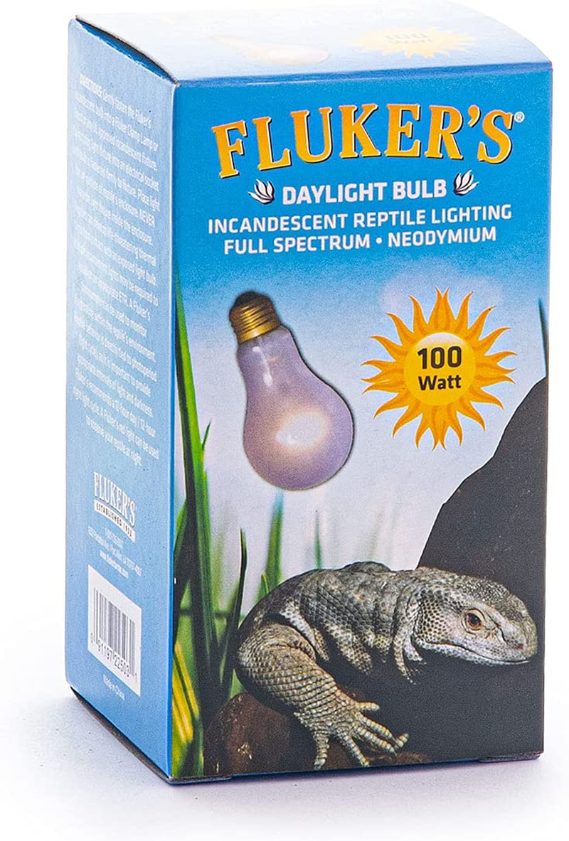 Fluker'S Neodymium Daylight Bulbs for Reptiles Animals & Pet Supplies > Pet Supplies > Reptile & Amphibian Supplies > Reptile & Amphibian Habitat Heating & Lighting Flukers   