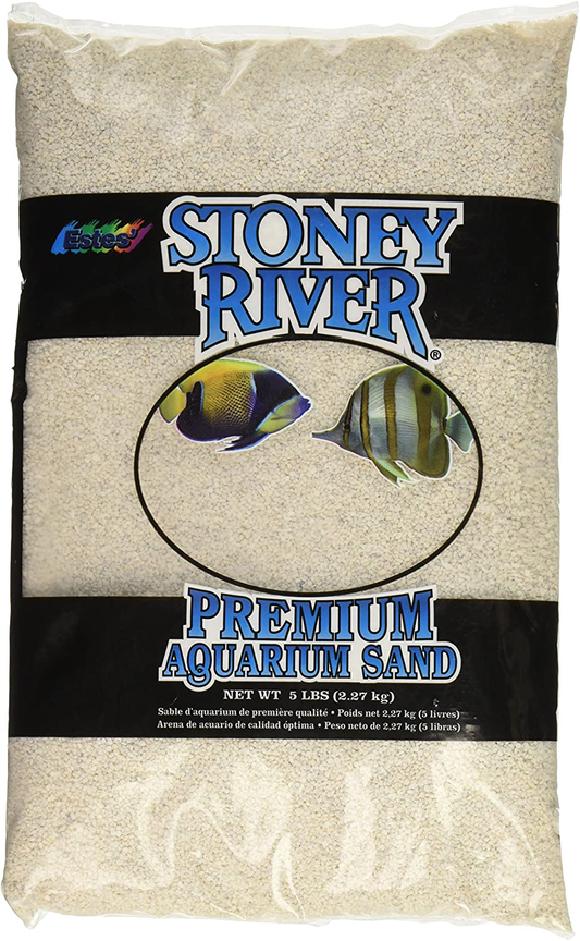 Stoney River White Aquatic Sand Freshwater and Marine Aquariums, 5-Pound Bag Animals & Pet Supplies > Pet Supplies > Fish Supplies > Aquarium Gravel & Substrates Stoney River   