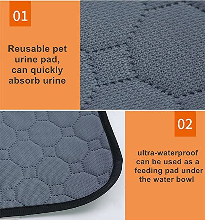GOSMOO MKT Small Animals Guinea Pig Reusable Pee Pad Bed House Warm Hedgehog Rabbit Bedding Waterproof Puppy Training Pad Fleece Cage Liners with 3 Pocket Hideout