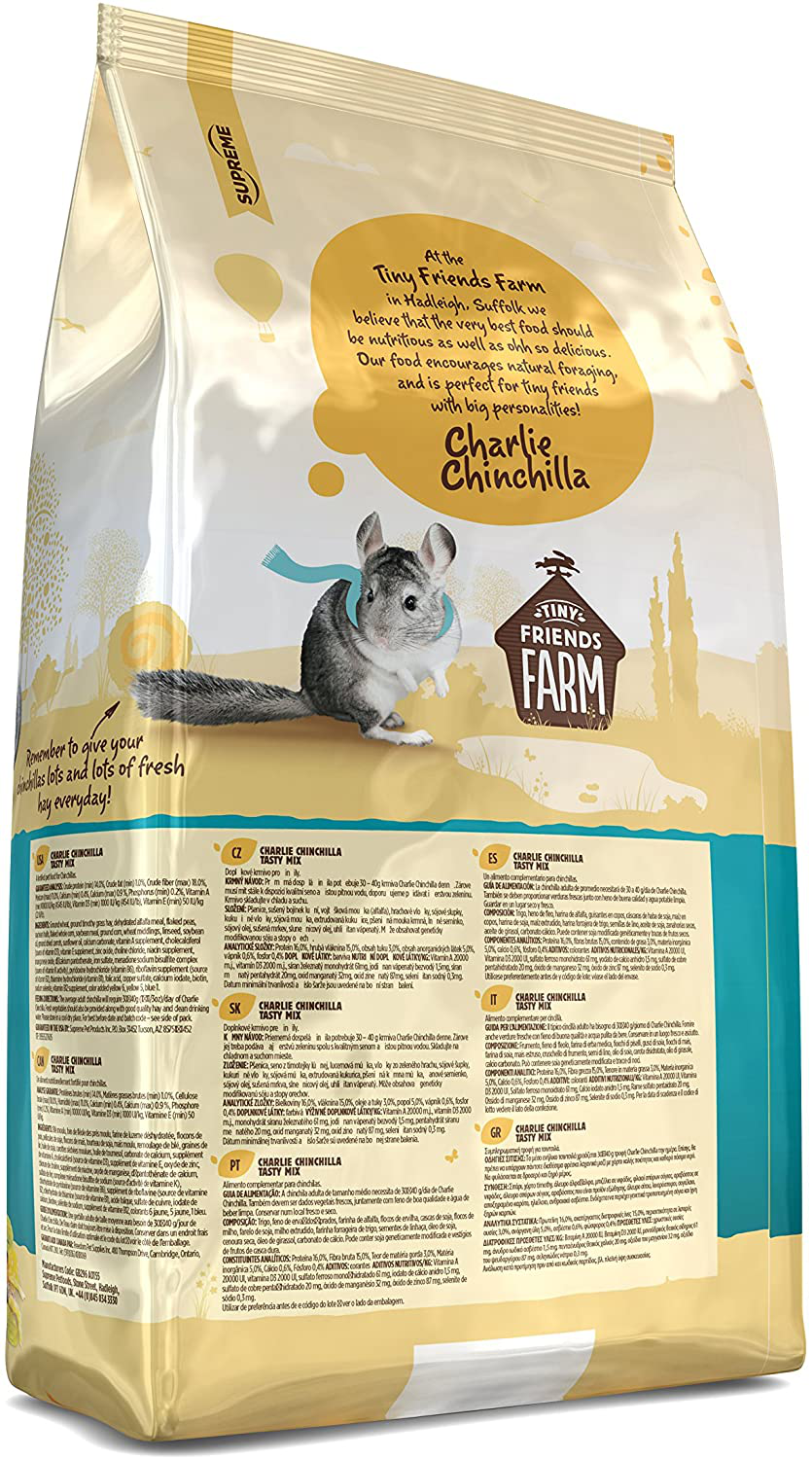 Supreme Petfoods Tiny Friends Farm Charlie Chinchilla Food, 2 Lb Animals & Pet Supplies > Pet Supplies > Small Animal Supplies > Small Animal Food Supreme Petfoods   