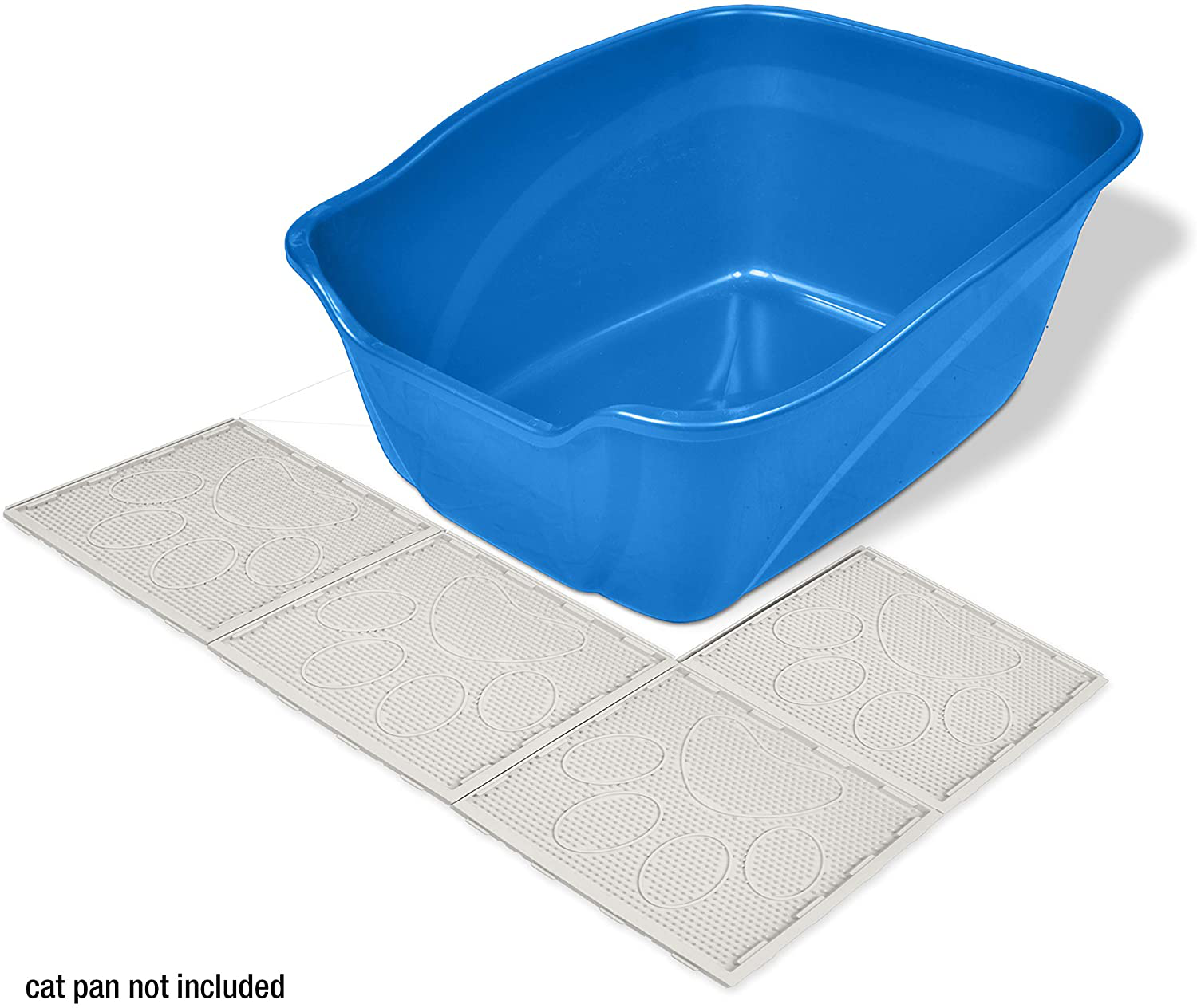 Van Ness Trackless Cat Litter Mat Tiles Animals & Pet Supplies > Pet Supplies > Cat Supplies > Cat Litter Box Mats Van Ness   