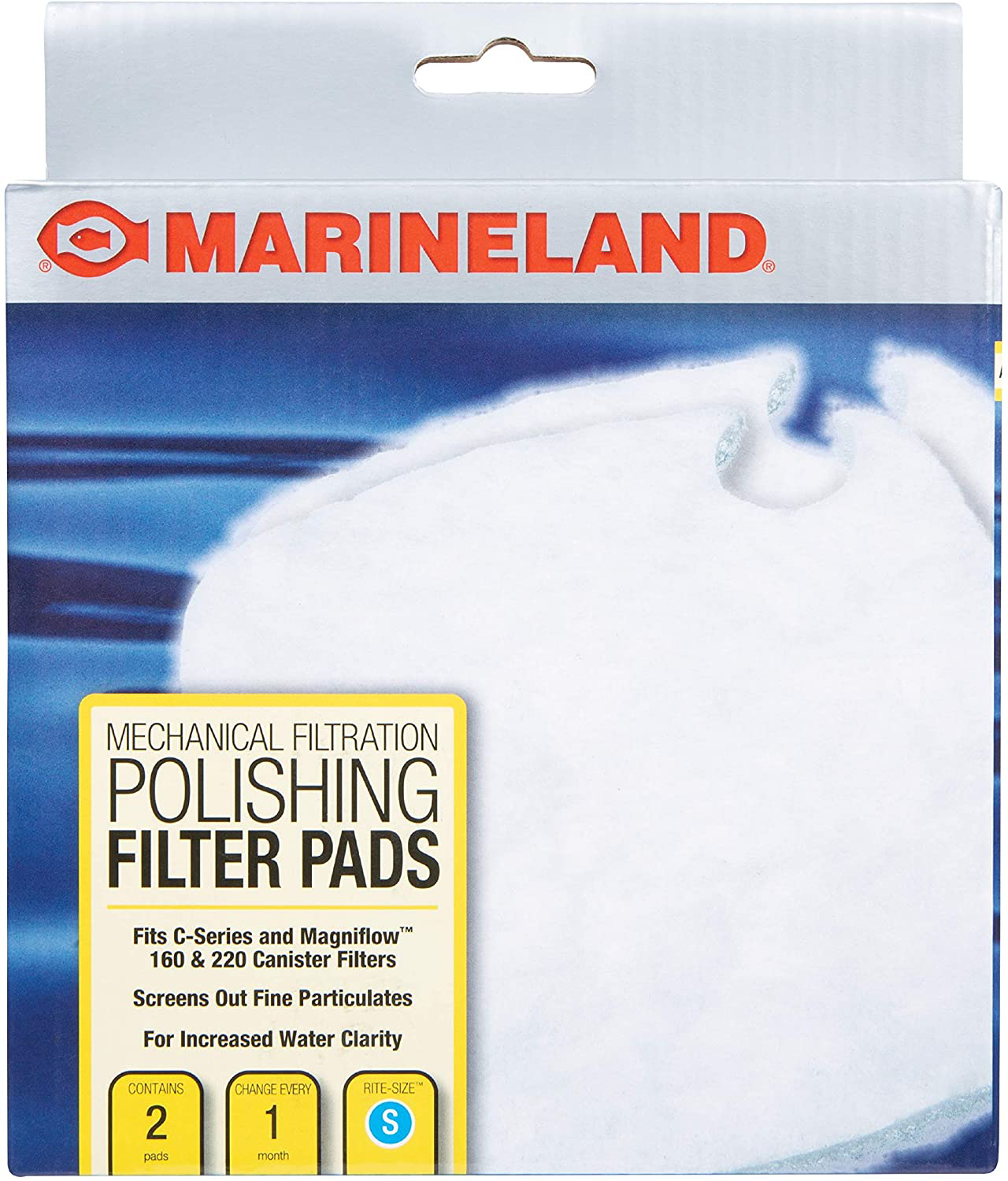 Marineland Polishing Filter Pads, Mechanical Filtration for Canister Filters Animals & Pet Supplies > Pet Supplies > Fish Supplies > Aquarium Filters Marineland C-Series/Magniflow 160 & 220  