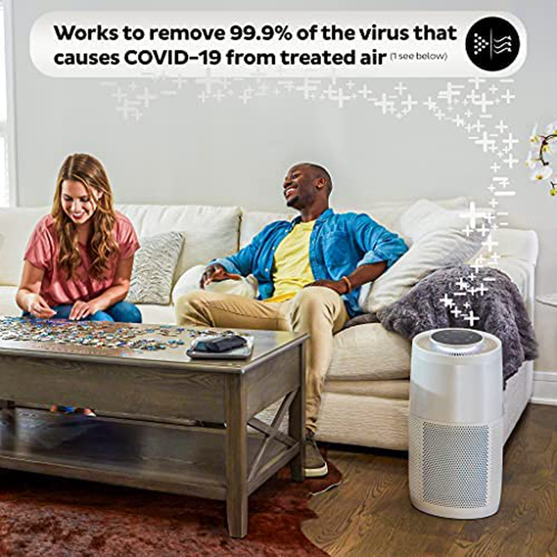 Instant Air Purifier, Helps Remove 99.9% of V (C) S; Advanced 3-In-1 HEPA-13 Filtration with Plasma Ion Technology, Large Room (AP300), Pearl Animals & Pet Supplies > Pet Supplies > Cat Supplies > Cat Furniture Instant   