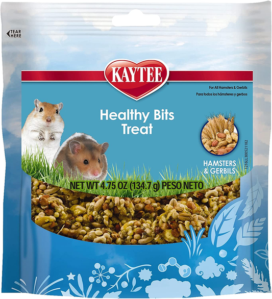 Kaytee Healthy Bits Treat -- Hamster & Gerbil 4.75 Ounce (Pack of 1) Animals & Pet Supplies > Pet Supplies > Small Animal Supplies > Small Animal Treats Kaytee   