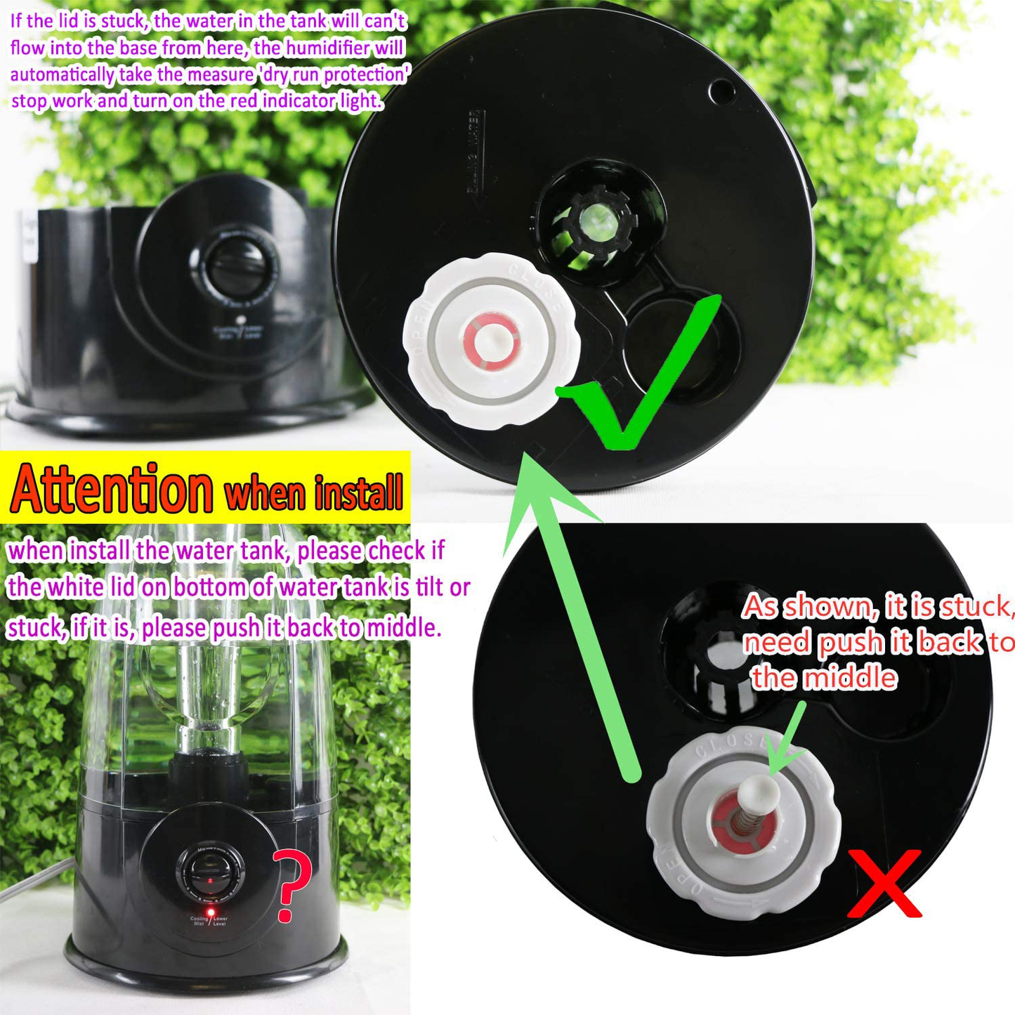 COOSPIDER Reptile Fogger Terrariums Humidifier Fog Machine Mister 3L Large Size Ideal for Paludarium/Vivarium/Reptiles/Amphibians/Herps Animals & Pet Supplies > Pet Supplies > Reptile & Amphibian Supplies > Reptile & Amphibian Habitat Accessories COOSPIDER   