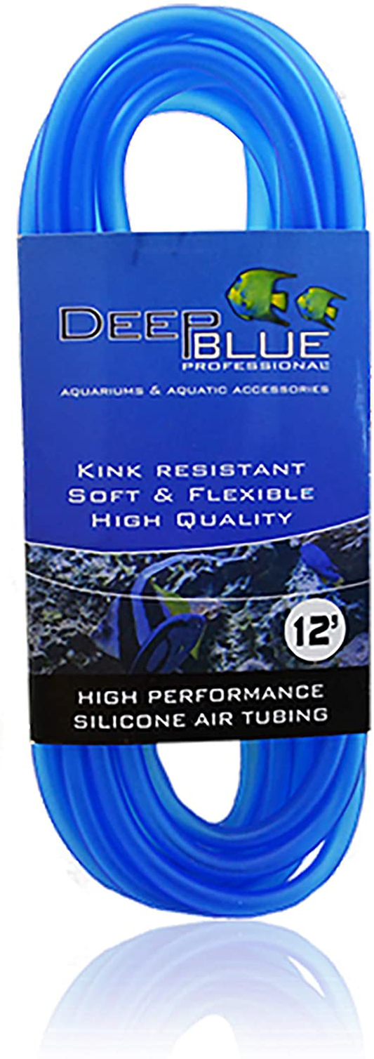 Deep Blue Professional ADB12295 Silicone Air Tubing for Aquarium, 12-Feet