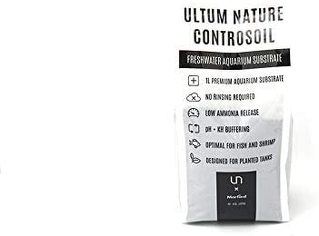 Ultum Nature Controsoil Freshwater Planted Aquarium Substrate - Extra Fine Black (1 Liter) Animals & Pet Supplies > Pet Supplies > Fish Supplies > Aquarium Gravel & Substrates Marfied   