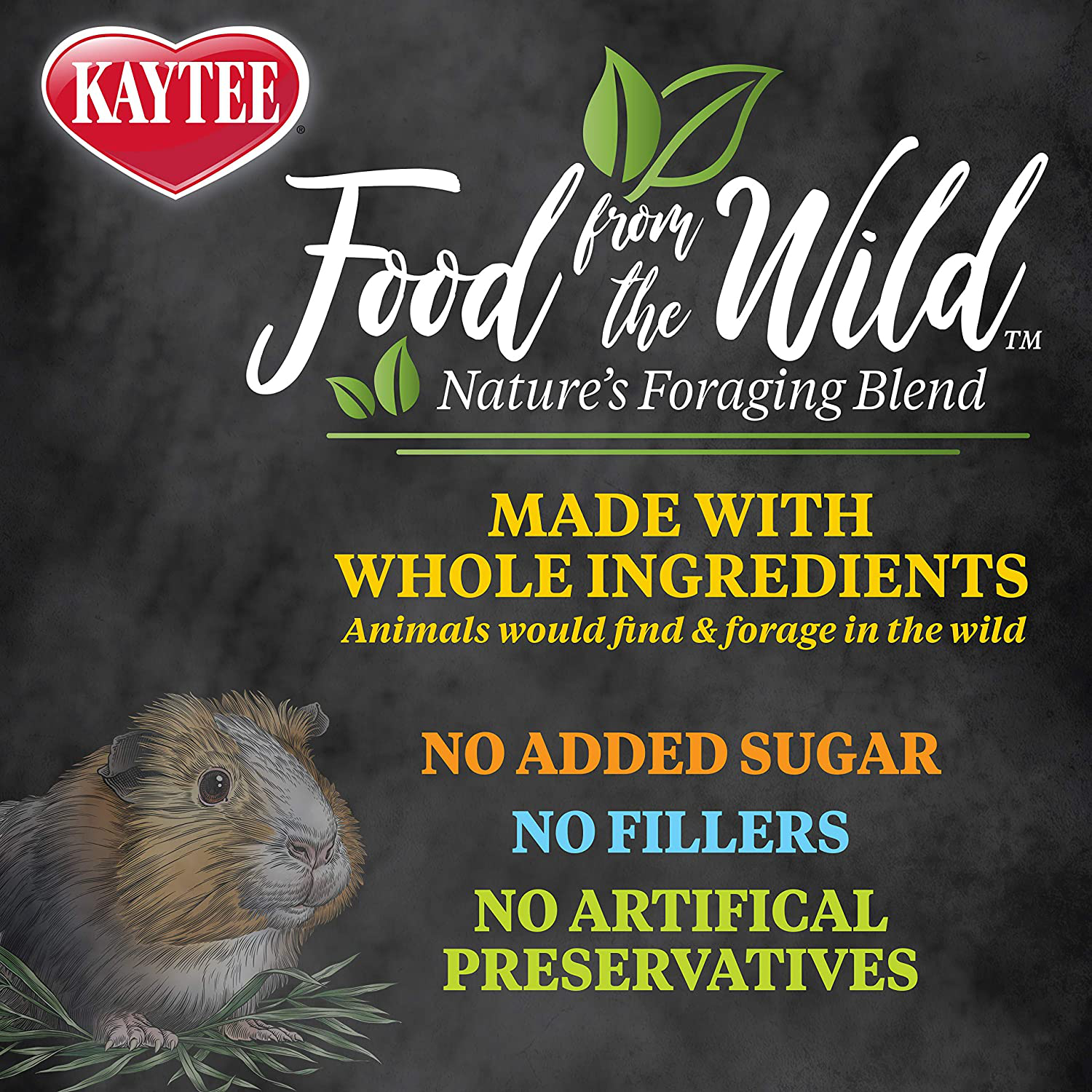 Kaytee Food from the Wild Guinea Pig,4 Lb Animals & Pet Supplies > Pet Supplies > Small Animal Supplies > Small Animal Food Kaytee   
