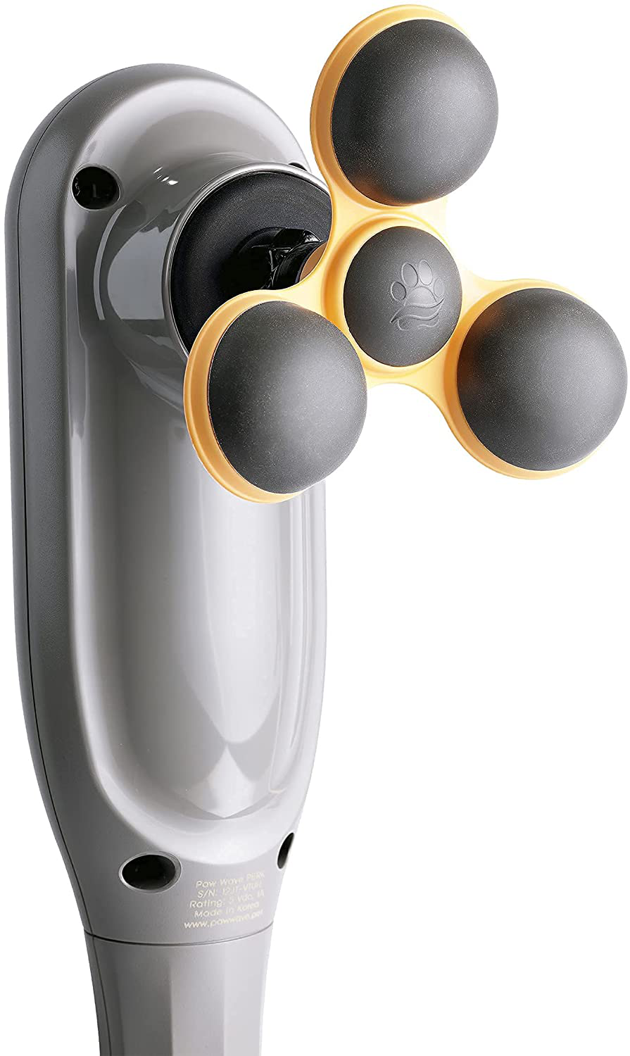 PAW WAVE PERK Percussion Pet Massager for Dogs and Cats with 3D Flex, Cupping and Vibration Brush Tips Designed to Help Relieve Tight Muscles, Improve Circulation, Reduce Tensions Animals & Pet Supplies > Pet Supplies > Dog Supplies > Dog Treadmills PADO   