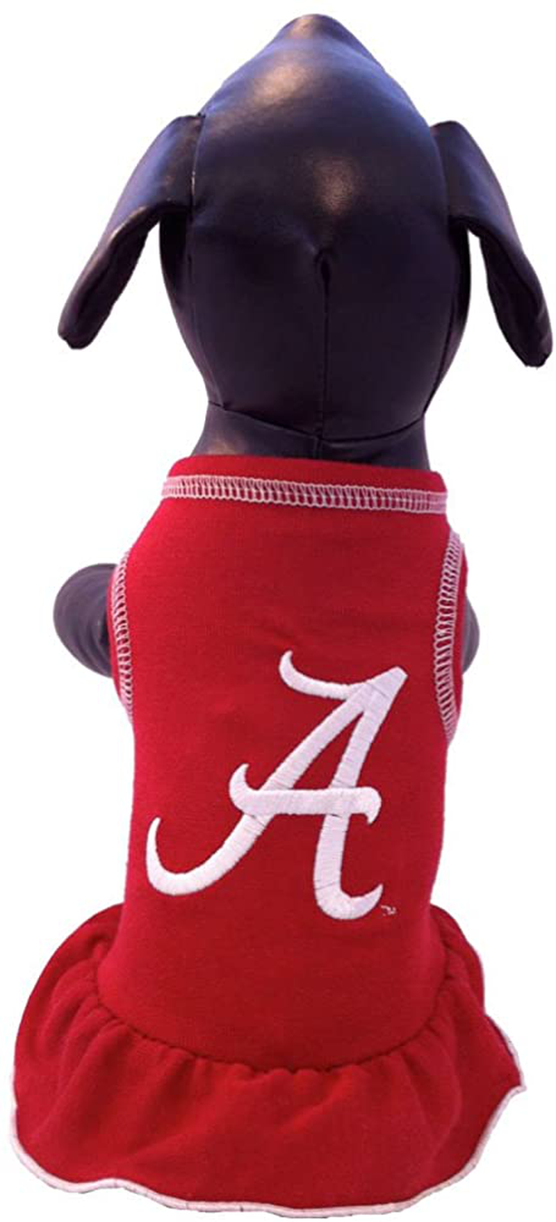 NCAA Alabama Crimson Tide Cheerleader Dog Dress Animals & Pet Supplies > Pet Supplies > Cat Supplies > Cat Apparel All Star Dogs Team Color Medium 