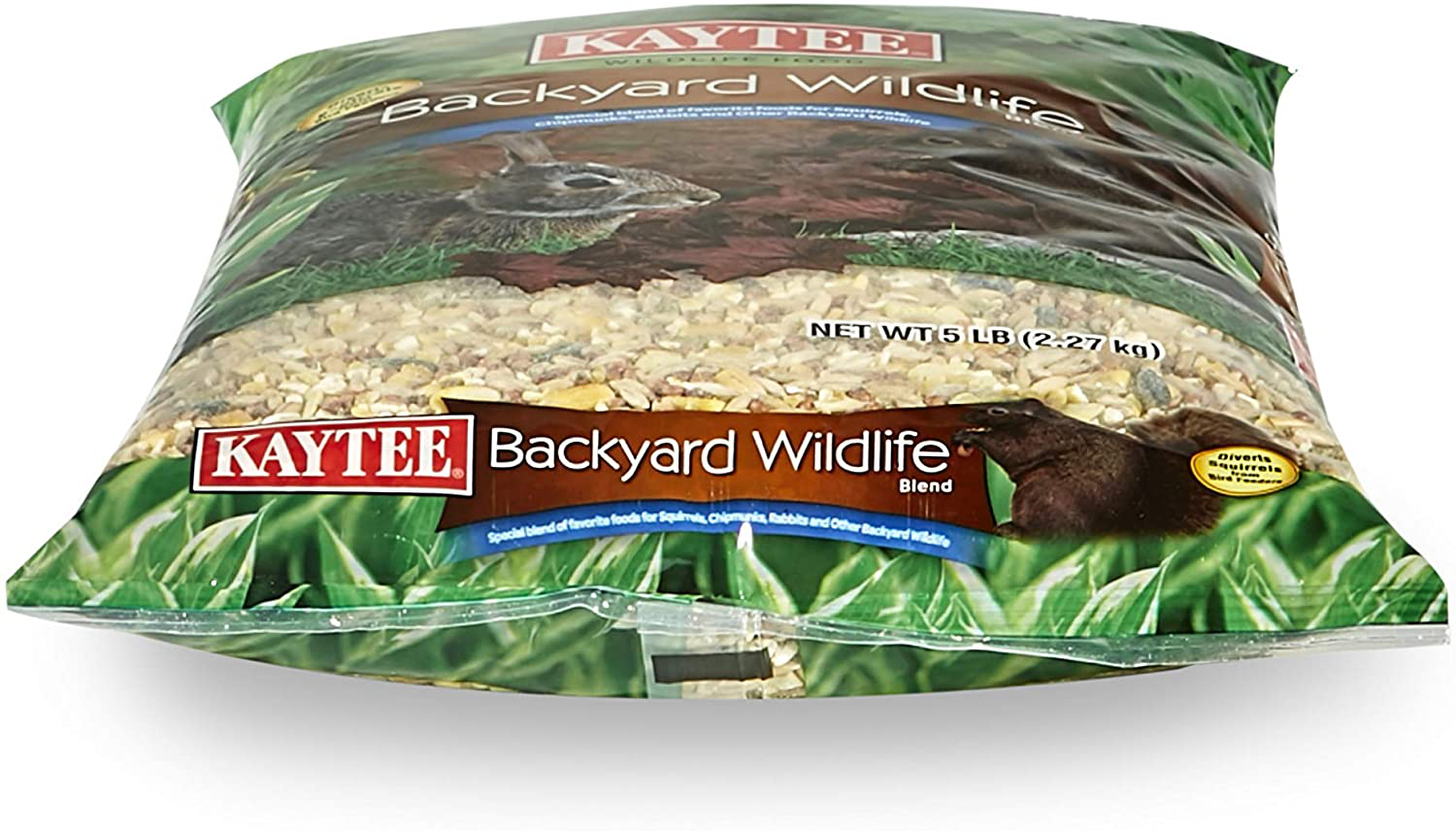 Kaytee Backyard Wildlife Food for Wild Rabbits, Squirrels, and Chipmunks, 5 Lb Animals & Pet Supplies > Pet Supplies > Small Animal Supplies > Small Animal Food Kaytee   