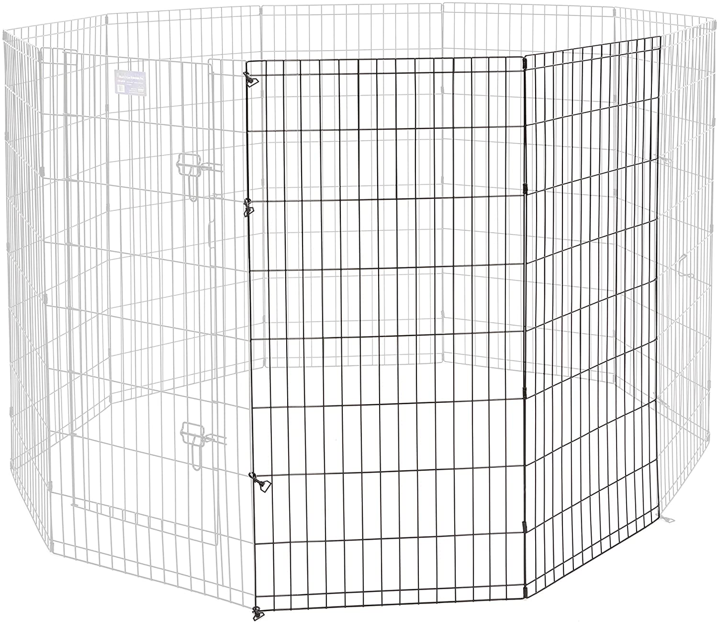 Midwest Homes for Pets Exercise Pen Accessories Animals & Pet Supplies > Pet Supplies > Dog Supplies > Dog Kennels & Runs MidWest Homes for Pets 48H-Inch Pen Extension Panel  