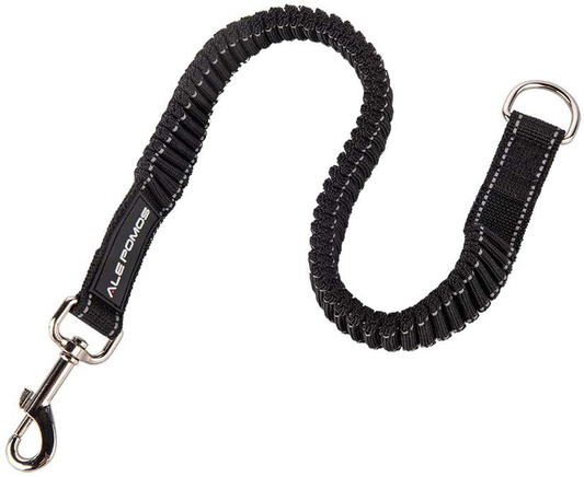 Ale Pomos Bungee Dog Leash Attachment, Dog Leashes for Small Medium Large Dogs,Shock Absorbing Lead Extension, Protects Your Dogs, Great for Bicycle, Running, Walking Animals & Pet Supplies > Pet Supplies > Dog Supplies > Dog Treadmills ale pomos 1 pack S size  
