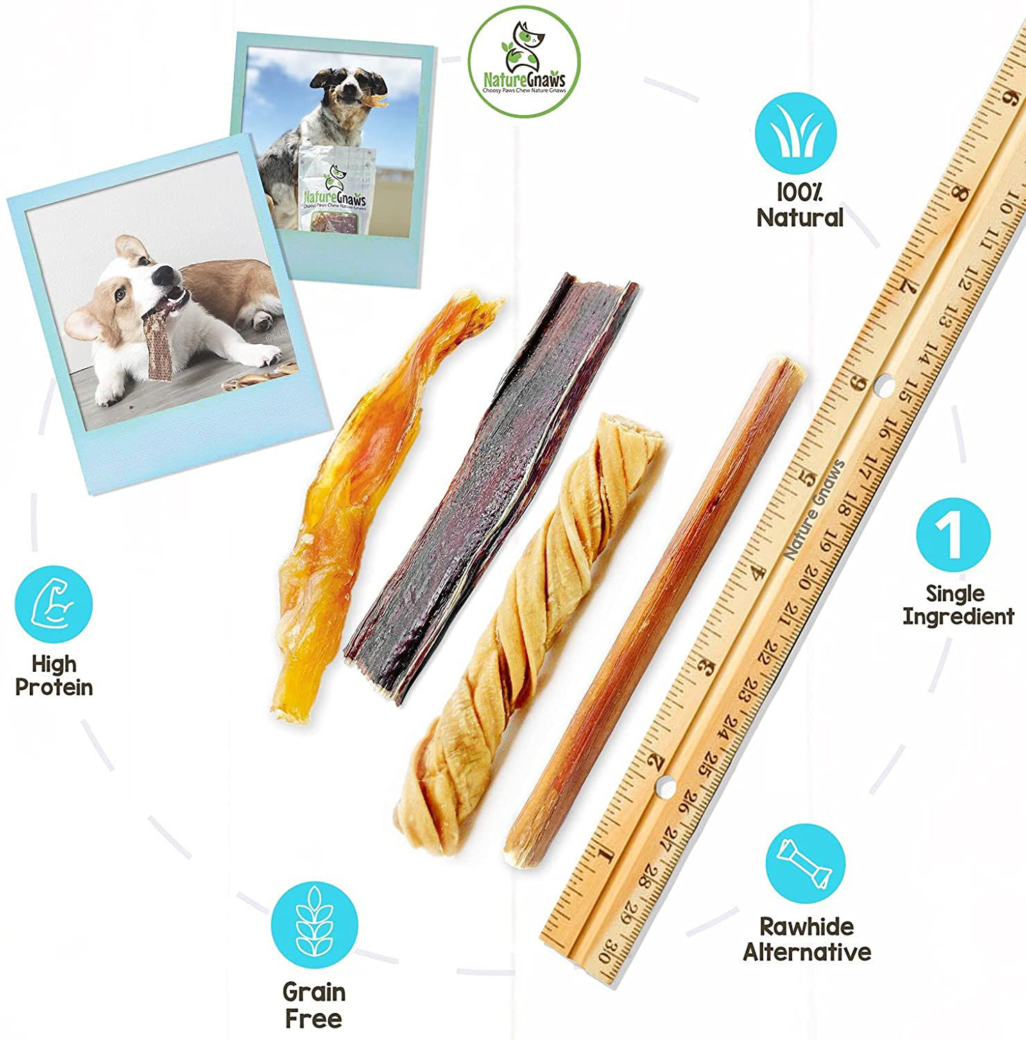 Nature Gnaws Variety Pack Animals & Pet Supplies > Pet Supplies > Small Animal Supplies > Small Animal Treats Nature Gnaws   