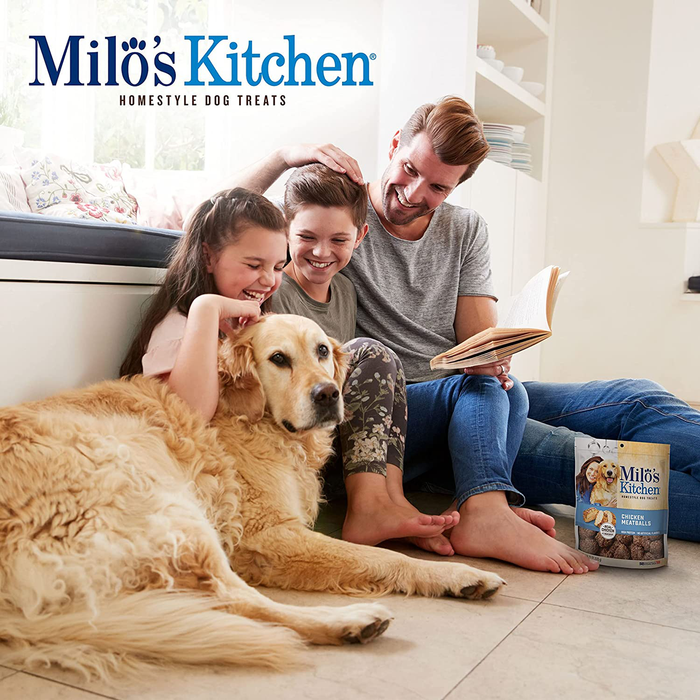 Milo'S Kitchen Homestyle Dog Treats Made with Real Meat Animals & Pet Supplies > Pet Supplies > Dog Supplies > Dog Treats Milo's Kitchen   