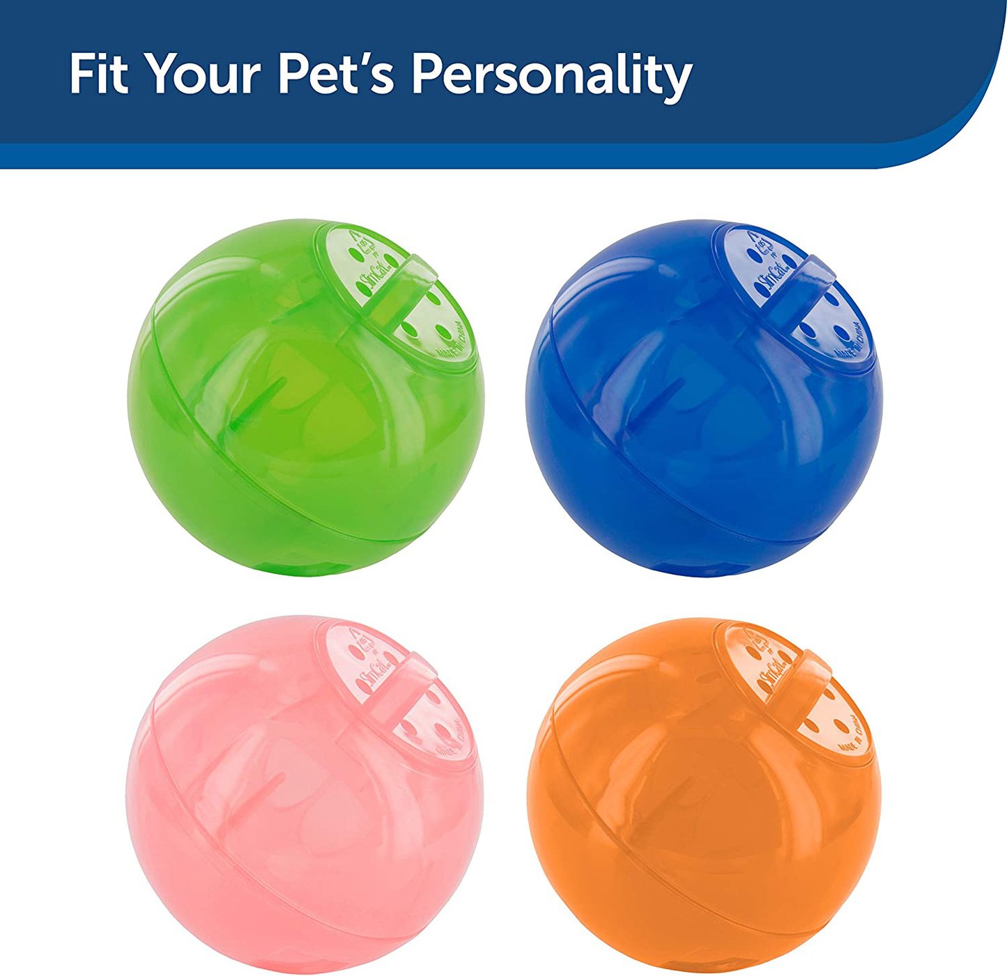 Petsafe Slimcat Feeder Ball - Interactive Game for Your Cat - Fill with Food and Treats - Great for Portion Control and Fast Eaters Animals & Pet Supplies > Pet Supplies > Cat Supplies > Cat Toys PetSafe   