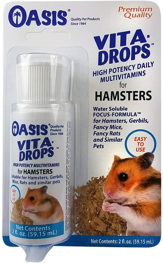 Kordon Oasis #80260 Vita Drops for Hamsters, 2-Ounce Animals & Pet Supplies > Pet Supplies > Small Animal Supplies > Small Animal Food Kordon   