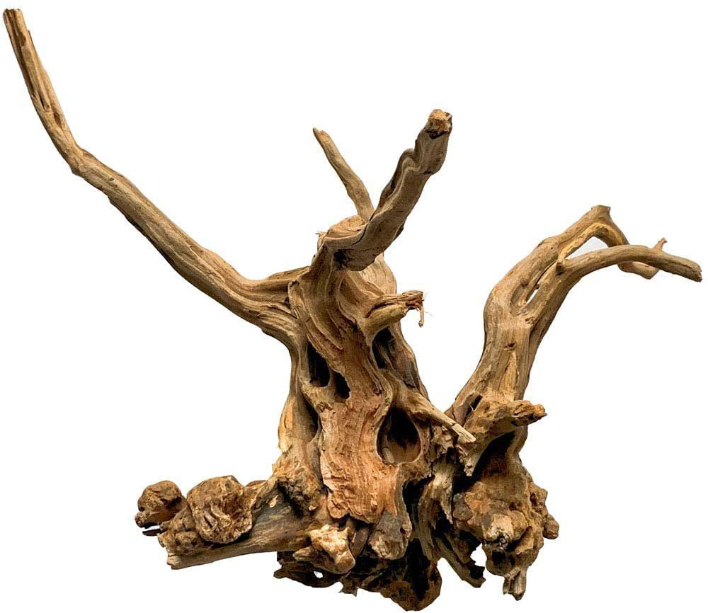 PINVNBY Natural Driftwood for Aquarium Fish Tank Decorations Assorted Branches Dearded Dragon Tank Accessories Terrarium Decor 4 Pack Animals & Pet Supplies > Pet Supplies > Fish Supplies > Aquarium Decor PINVNBY   