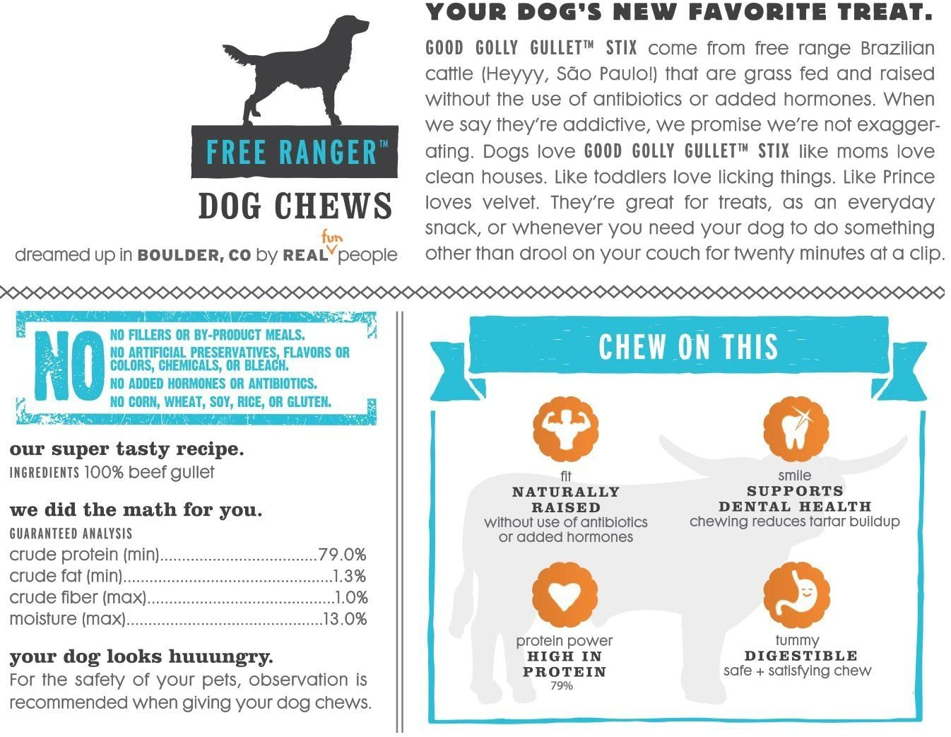 I and Love and You Good Golly Beef Gullet Sticks - Grain Free Dog Chews, 100% Beef Gullet, 48 Pack of 6-Inch Sticks Animals & Pet Supplies > Pet Supplies > Small Animal Supplies > Small Animal Treats I AND LOVE AND YOU   