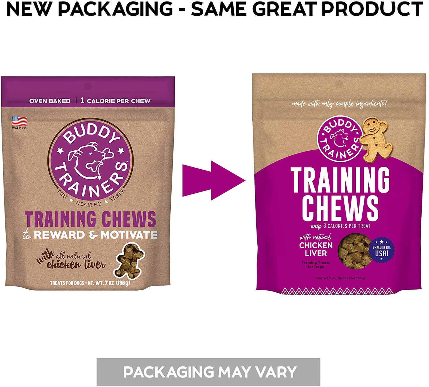 Buddy Biscuits Training Bites for Dogs, Low Calorie Dog Treats Baked in the USA Animals & Pet Supplies > Pet Supplies > Cat Supplies > Cat Treats Buddy Biscuits   