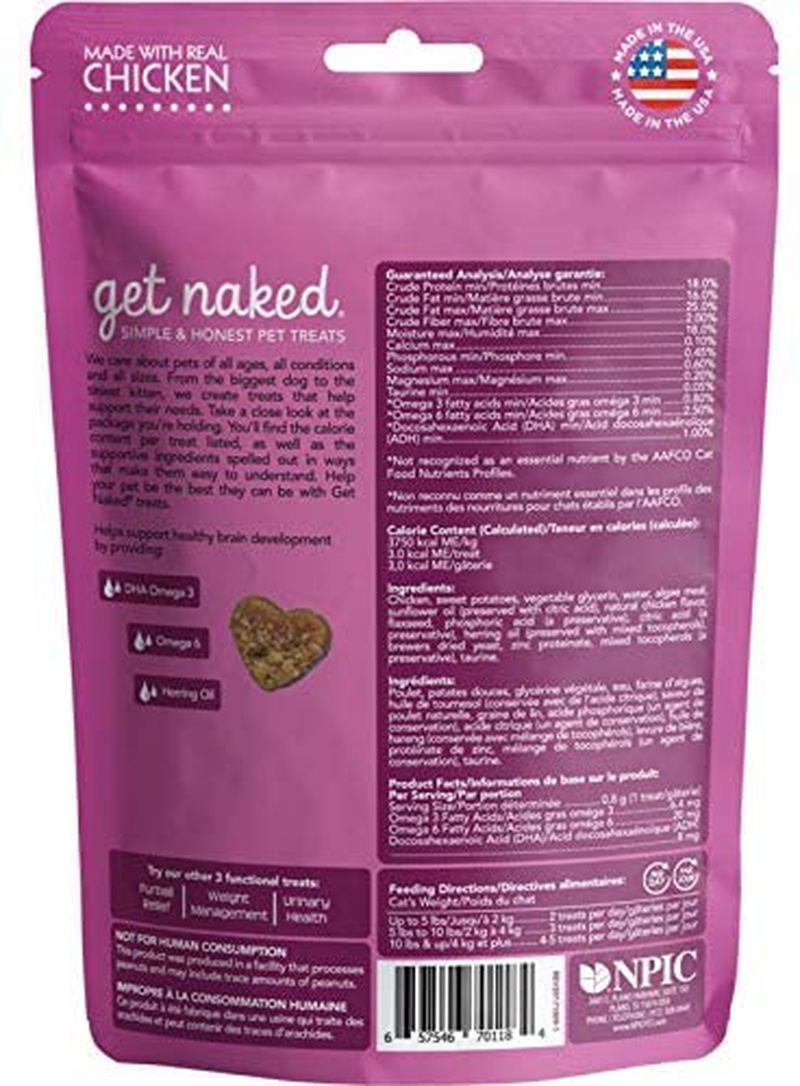Get Naked 1 Pouch Kitten Health Soft Treats, 2.5 Oz Animals & Pet Supplies > Pet Supplies > Cat Supplies > Cat Treats Get Naked   